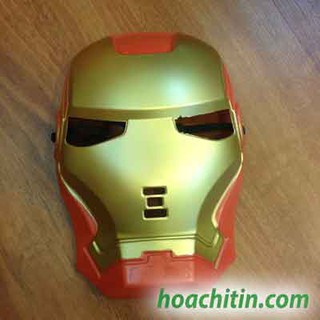 MẶT NẠ NHỰA IRON MAN KHÔNG ĐÈN