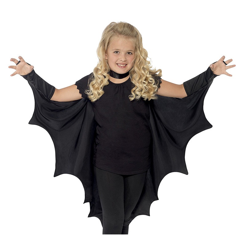 Trang Phục Hóa Trang Halloween Nhân Vật Người Dơi Cho Bé Gái