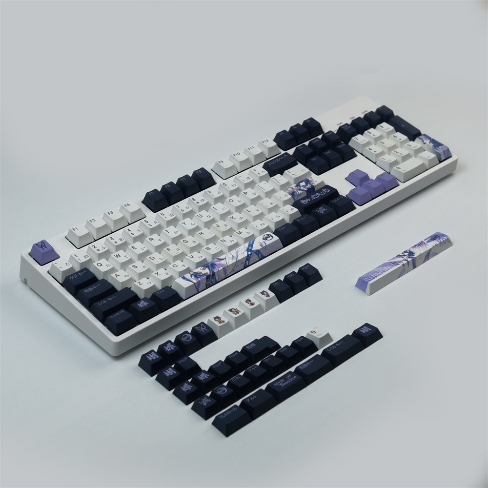 Gói phím GMK Butterfly Ninja, 133 phím Keycaps Cherry Profile DYE-SUB Cá nhân hóa GMK Keycaps cho bàn phím cơ