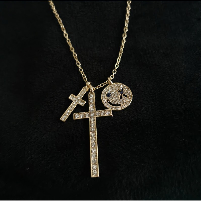 Dây chuyền Cross Smiley Necklace