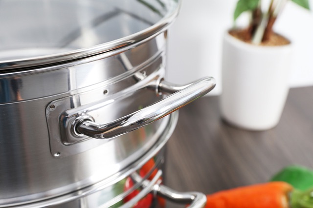 Bộ xửng hấp 28 cm vung kính Fivestar