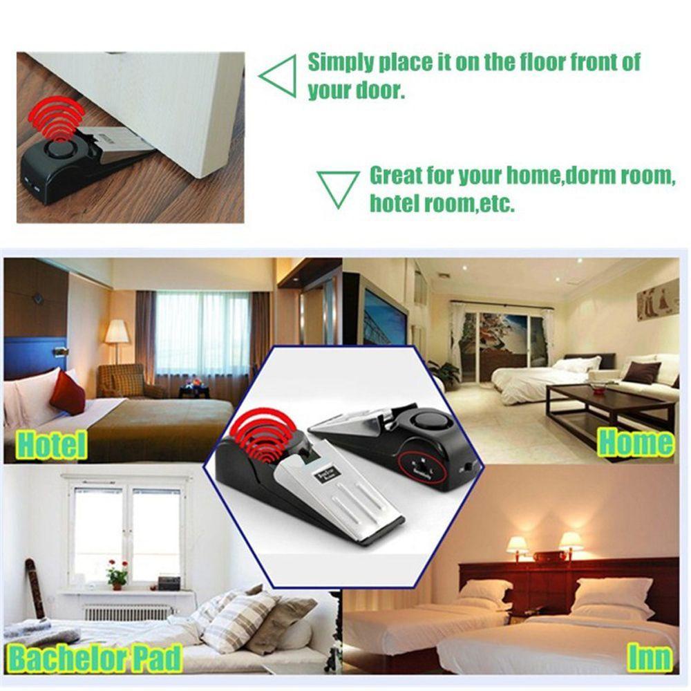 Hệ Thống Chặn Cửa Báo Động Chống Trộm 120DB