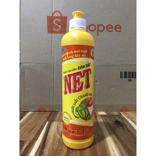 Chai nước rửa chén net hương chanh 400gr