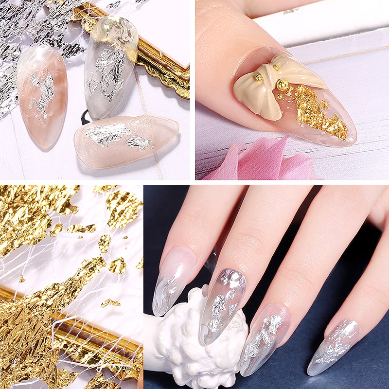 Sợi lụa trang trí móng tay sang trọng