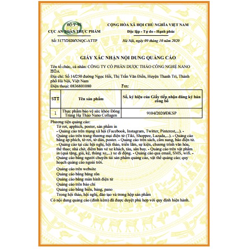 [FREESHIP50K]✅Nước Uống Nano Collagen Đông Trùng Hạ Thảo 24 góix10ml Giúp Da Săn Chắc Căng Mịn Tăng Cường Nội Tiết Tố Nữ | BigBuy360 - bigbuy360.vn