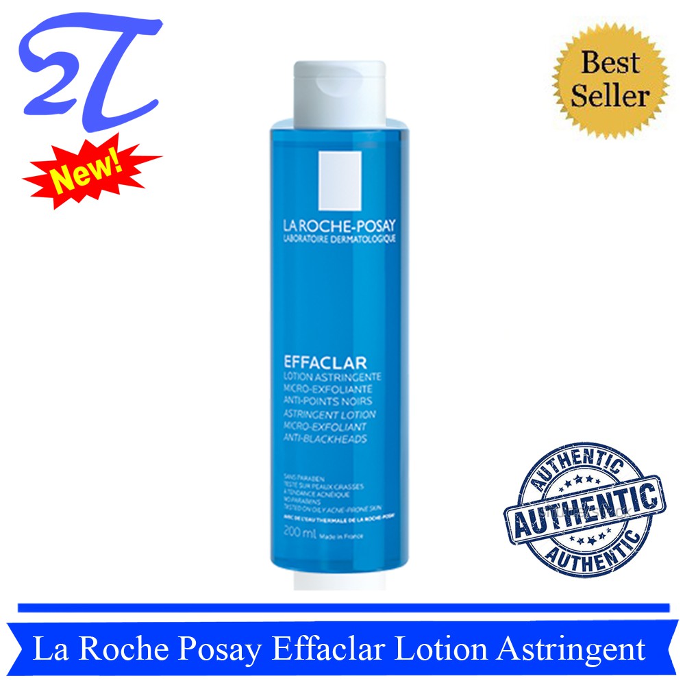 (Auth) Nước Hoa Hồng Cho Da Dầu Mụn La Roche Posay Effaclar 200ml