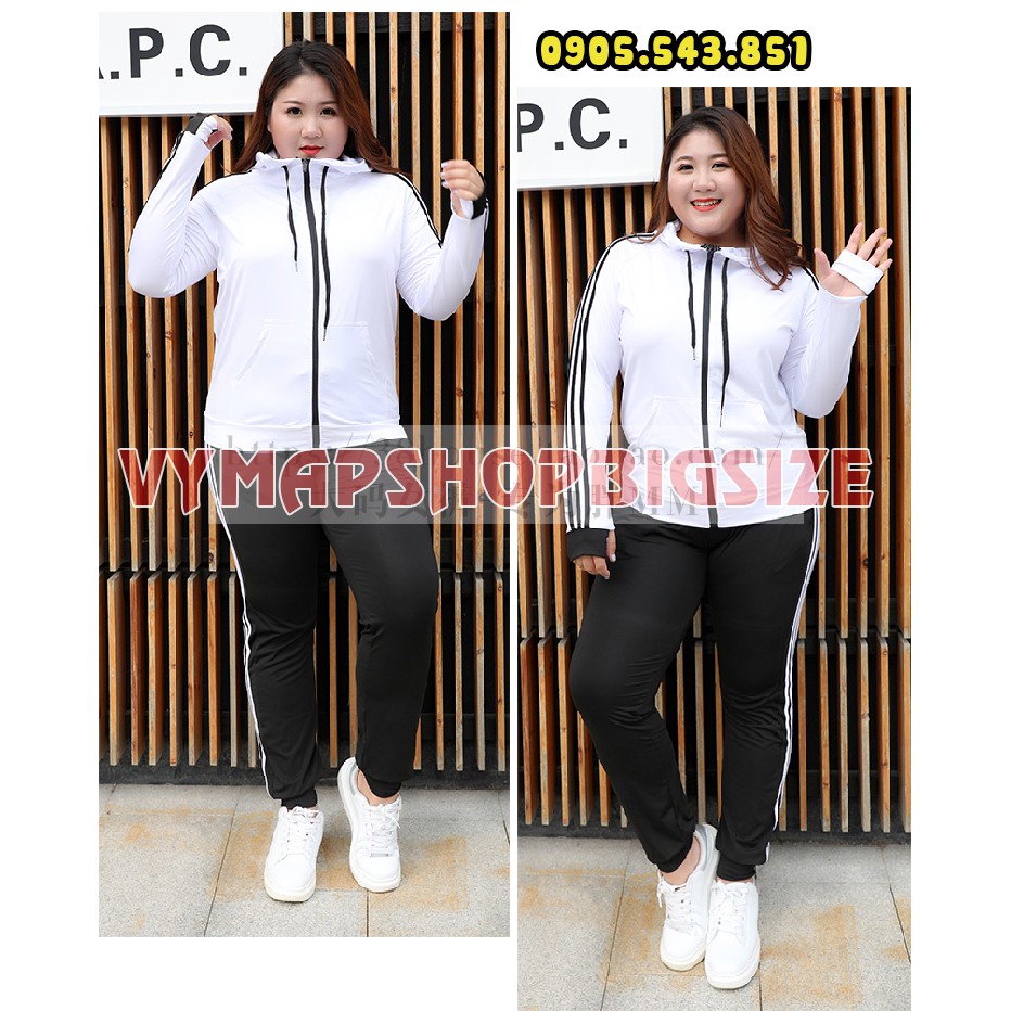 quần 3 sọc UNISEX bigsize 70-100kg vải umi siêu đẹp | BigBuy360 - bigbuy360.vn