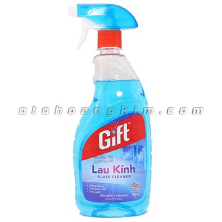 Chai xịt lau kính gift glass cleaner 580ml - 8680