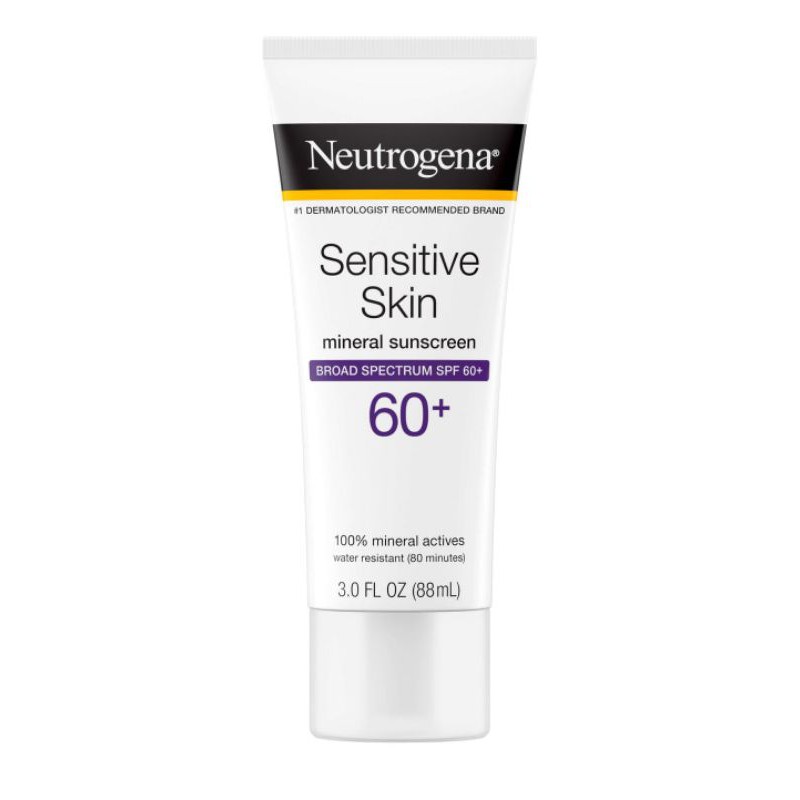 Kem chống nắng cho da nhạy cảm Neutrogena Sensitive Skin Sunscreen SPF 60+ (88ml)
