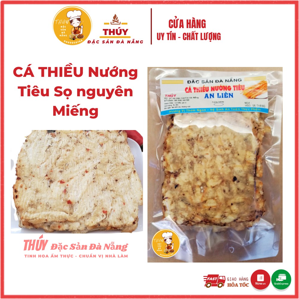 500GR Cá Thiều Miếng  Đặc Sẳn Đà Nẵng Chính Gốc Thơm Ngon Chuẩn Vị