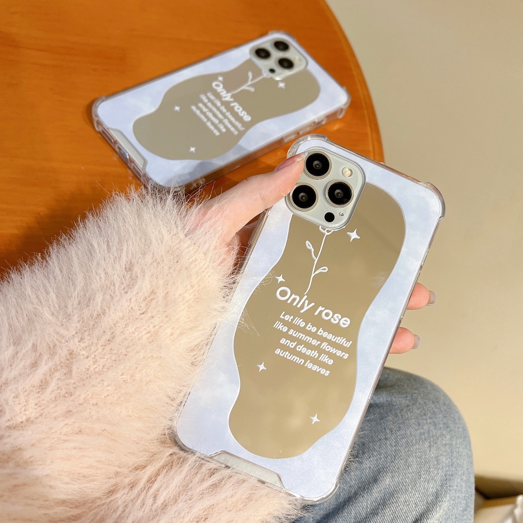 Ốp Lưng Samsung Galaxy A23 A33 4G 5G A11 A53 A52 A52s A32 4G 5G A13 A12 A03 Gương Case