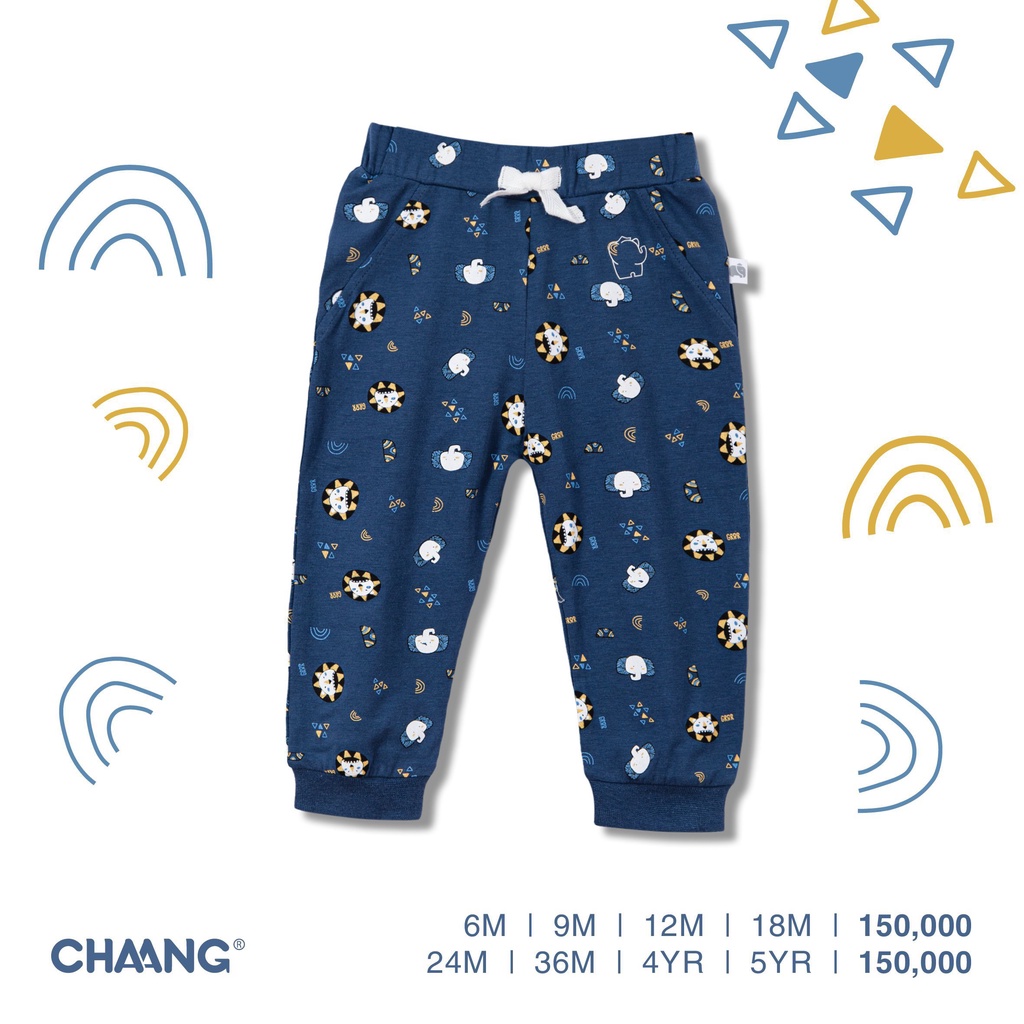 [CHAANG] Quần Jogger Chất Liệu Nỉ Ấm Áp Cho Bé 6m-5y