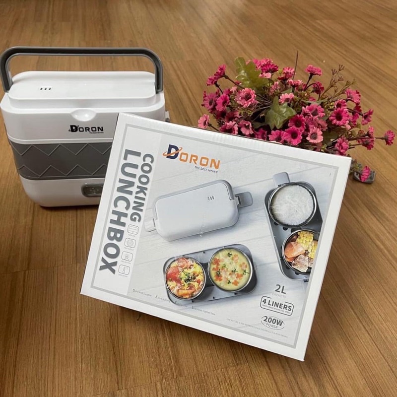 Hộp cơm điện hâm nóng thức ăn BUCOOK