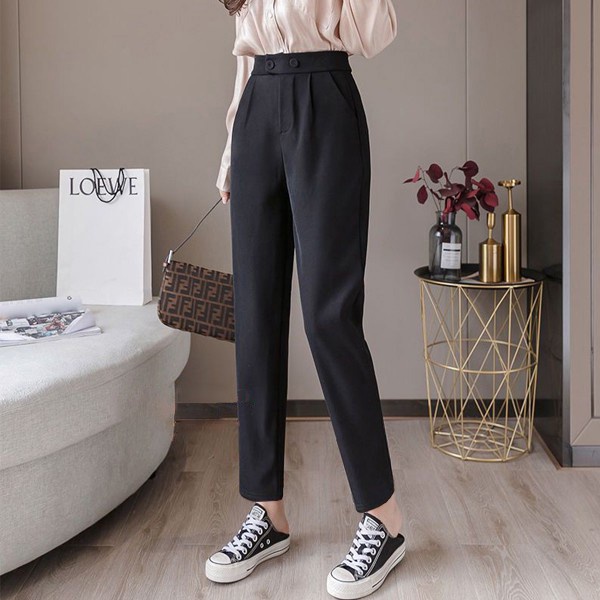 Quần tây baggy nữ 2 nút ngang cực đẹp các nàng nha