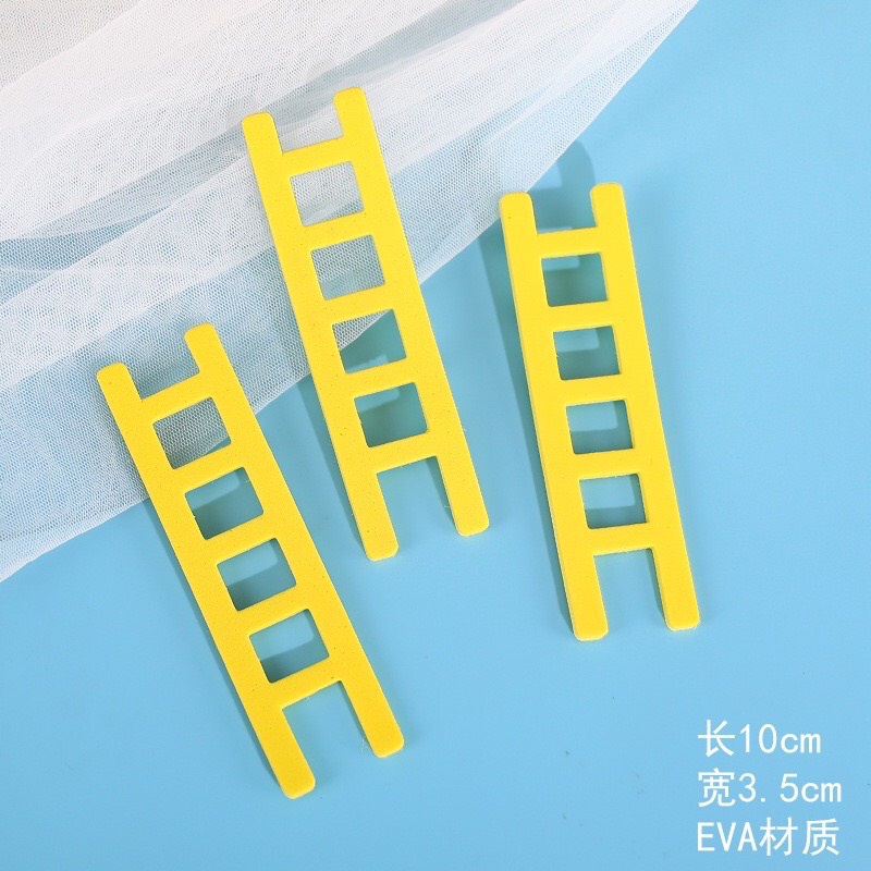 Phụ kiện bánh sinh nhật bánh kem - Set 3 chiếc thang xốp phụ kiện bánh sinh nhật