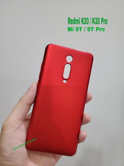 Ốp lưng Xiaomi Redmi K20 / K20 Pro / Mi 9T nhám nhung nhựa mỏng