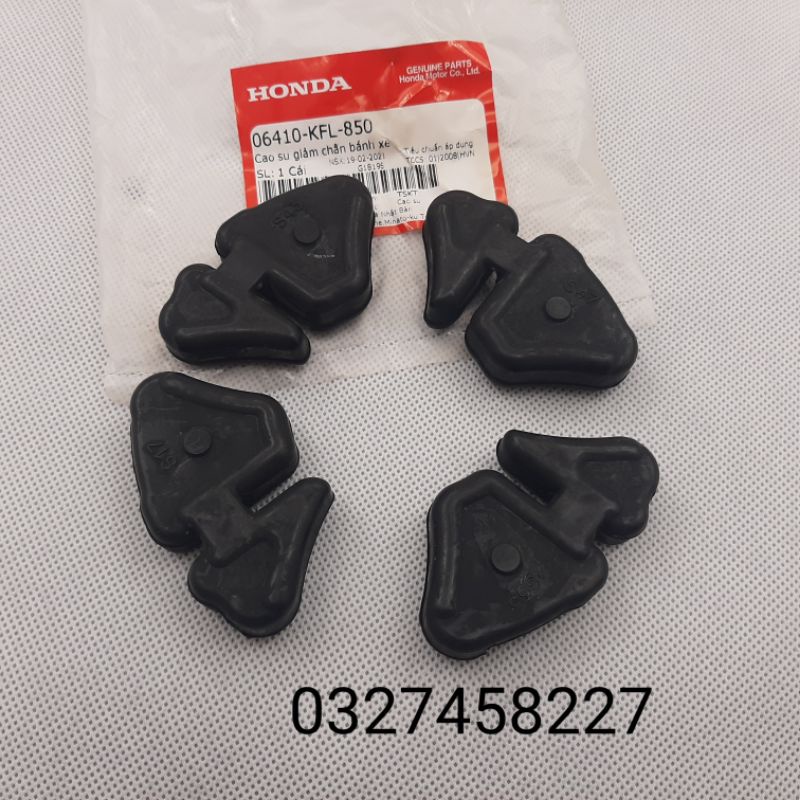 Bộ 4 cao su đùm, nhông tải xe WAVE A, RS ,S100, RSX zin