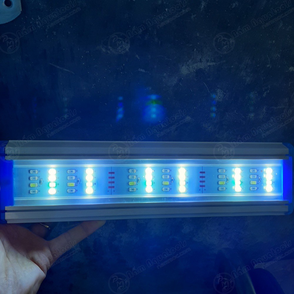 Đèn Led Màu Thuỷ Sinh LED AQUARIUM WRGB | Đèn Led 3 Chế Độ Màu, 4 Dãy Siêu Sáng Dành Cho Bể Thuỷ Sinh
