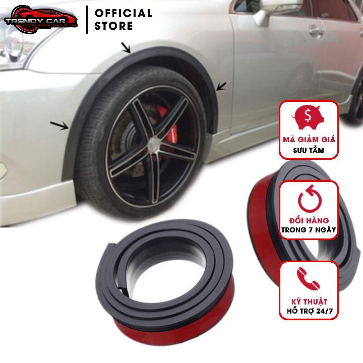Cuộn Bảo Vệ Cua Lốp Vân Cacbon và Màu đen Chống Trầy Xước bánh xe Cao Cấp nhiều kích thước