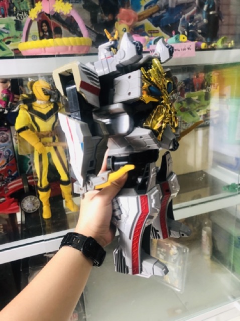 Đồ chơi siêu nhân Robo Power Rangers Mega force DX GOSEI ULTIMATE Megazord Goseiger BANDAI