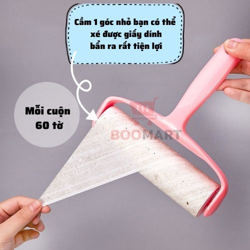 Cây lăn lau bụi bẩn trên ga giường, quần áo rất tiện lợi - BooMart