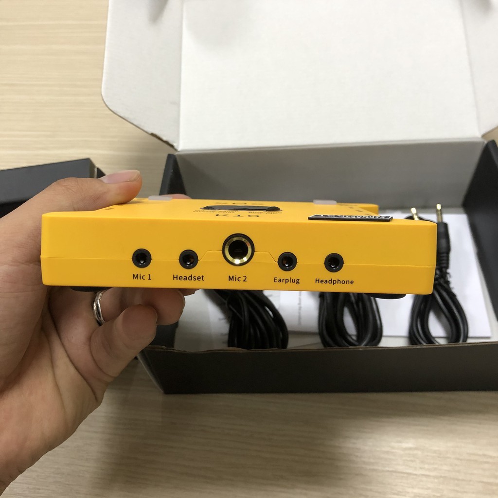 Soundcar cao cấp X0X K10 / KS108 kết nối với các dòng mic thu âm, livestream chuyên nghiệp [ BAO HANH 1 NAM]