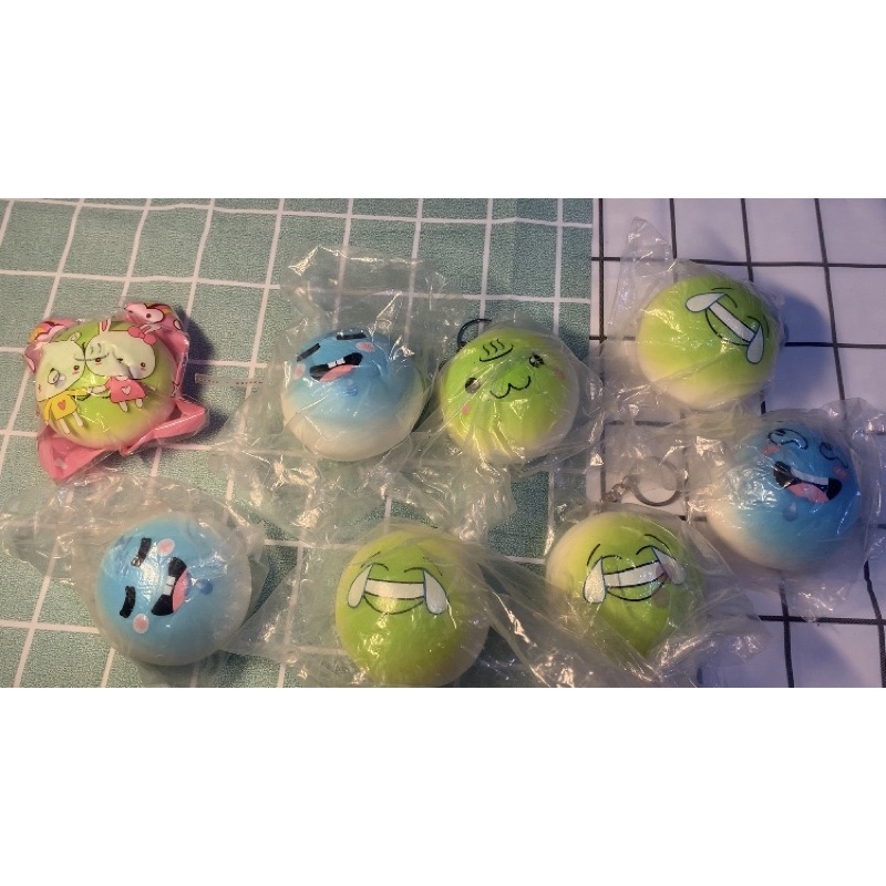 squishy màn thầu biểu cảm