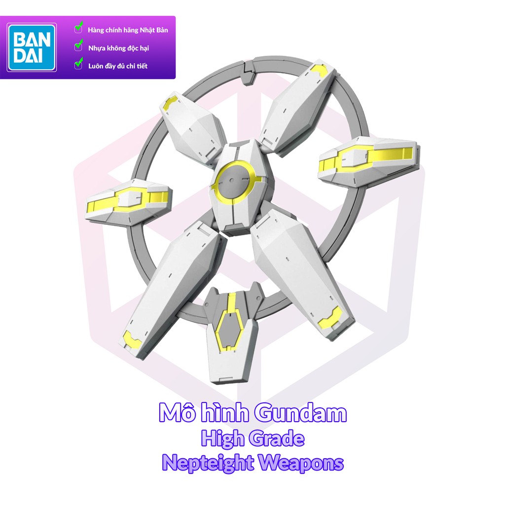 Mô Hình Gundam Bandai HG Nepteight Weapons [GDB] [BHG]