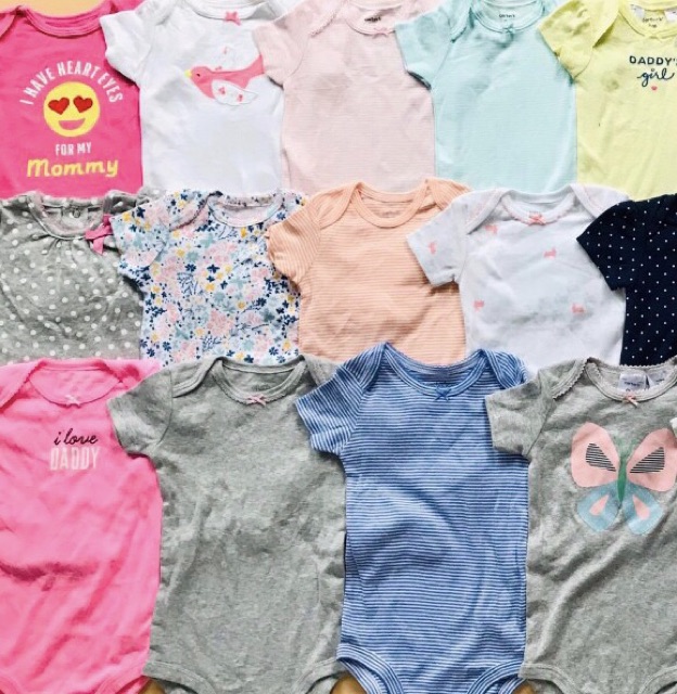 (Sale) Body chip, bodysuit Carter’s cho bé trai, bé gái tay ngắn, tay dài | BigBuy360 - bigbuy360.vn