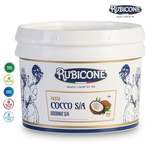 Hộp 3kg Nguyên liệu pha chế, làm kem, bánh ngọt vị Dừa của Ý - Rubicone Coconut - Vua Kem