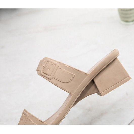 Dép Sandal Cao Gót Dày Vừa Không Trượt Chống Nước Thời Trang Đi Biển