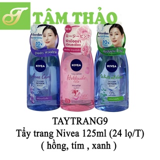 Tẩy trang nivea hồng 125ml 8850029031767, 8850029015200, 8850029017730