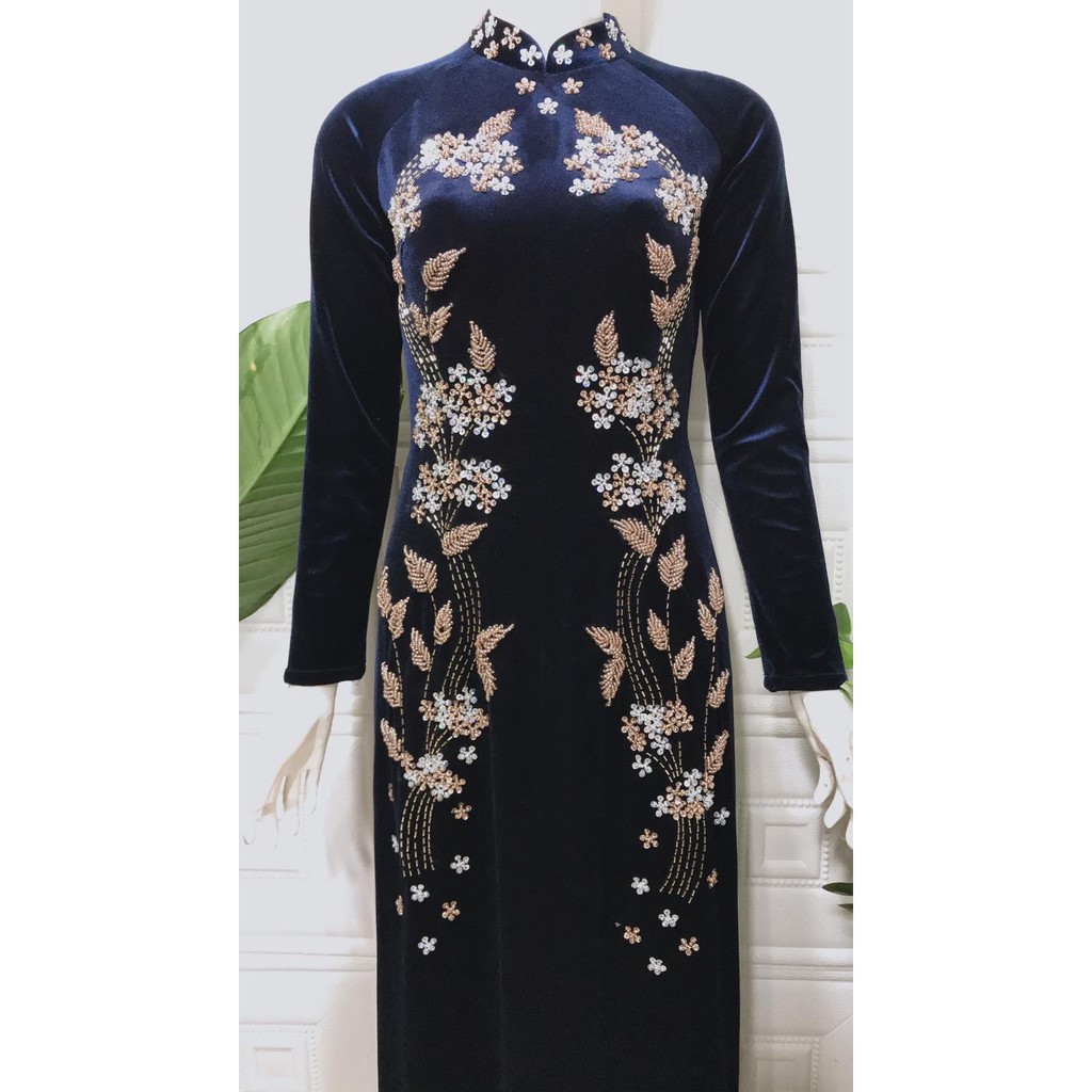 Đầm trung niên nữ thiết sang trọng cao cấp