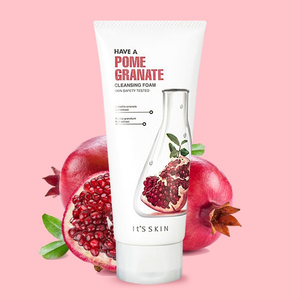 [Mã LT50 giảm 50k đơn 250k] Sữa rửa mặt giúp da se khít lỗ chân lông It's Skin Have a Pomegranate Cleansing Foam 150ml | BigBuy360 - bigbuy360.vn