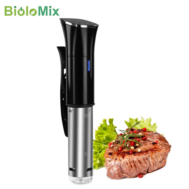 Máy nấu chậm Sous Vide Biolomix SV-8002, công suất 1800W, màn hình Led hiển thị