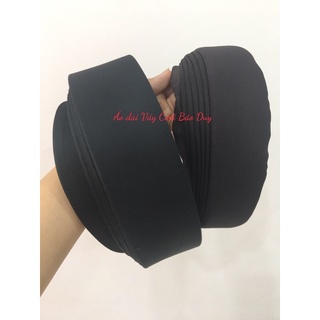 khăn đóng nam đen thiết kế (khăn xếp nam)