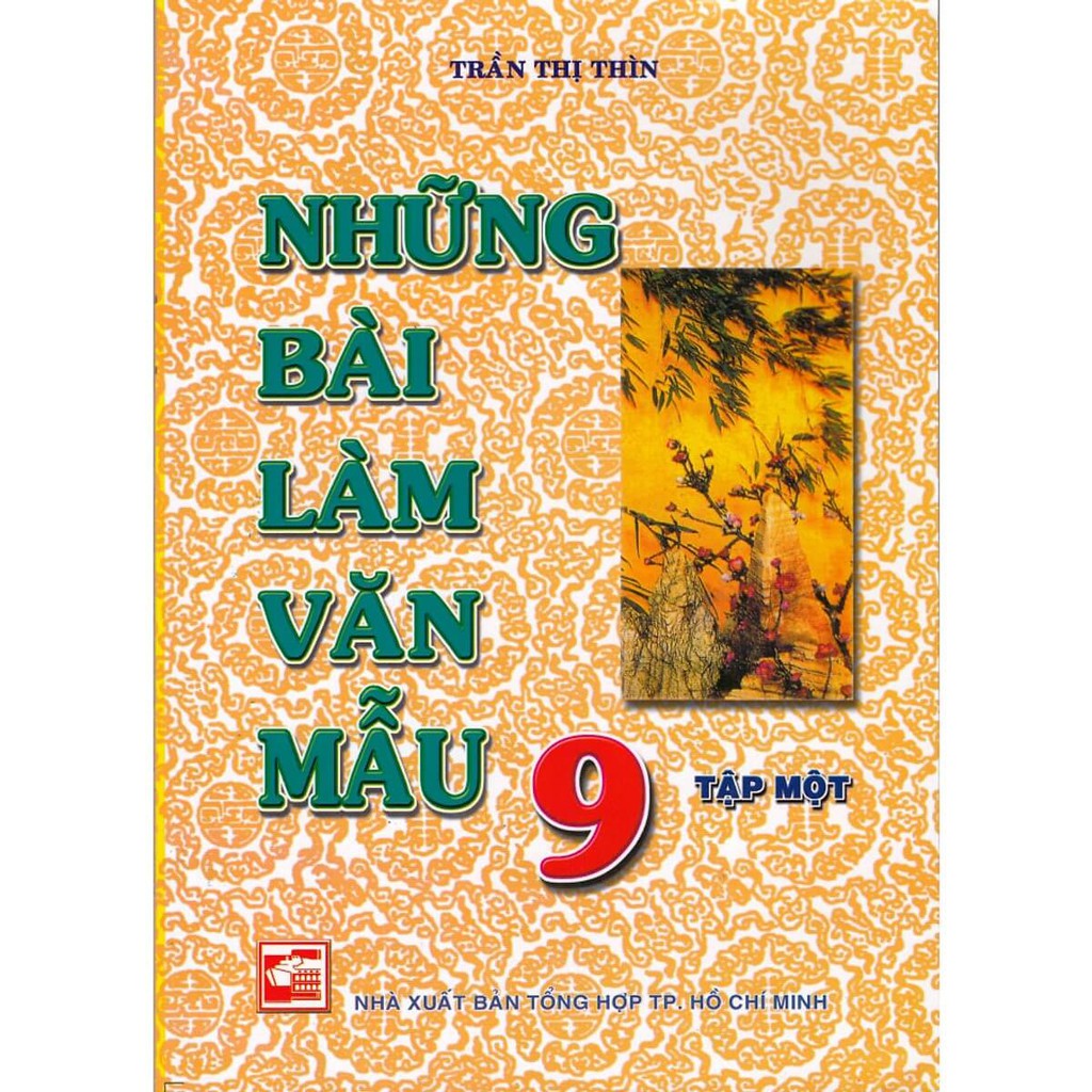 Sách - Những Bài Làm Văn Mẫu lớp 9 -Trọn Bộ 2 tập