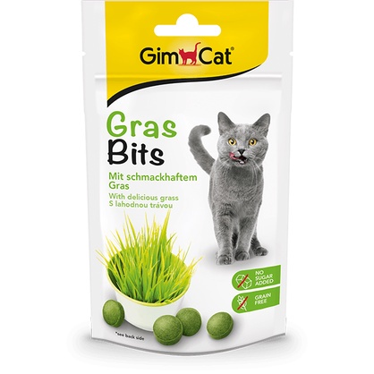 Viên cỏ mèo Gimcat tiêu búi lông cho mèo hỗ trợ tiêu hóa nhuận tràng Surica VG02
