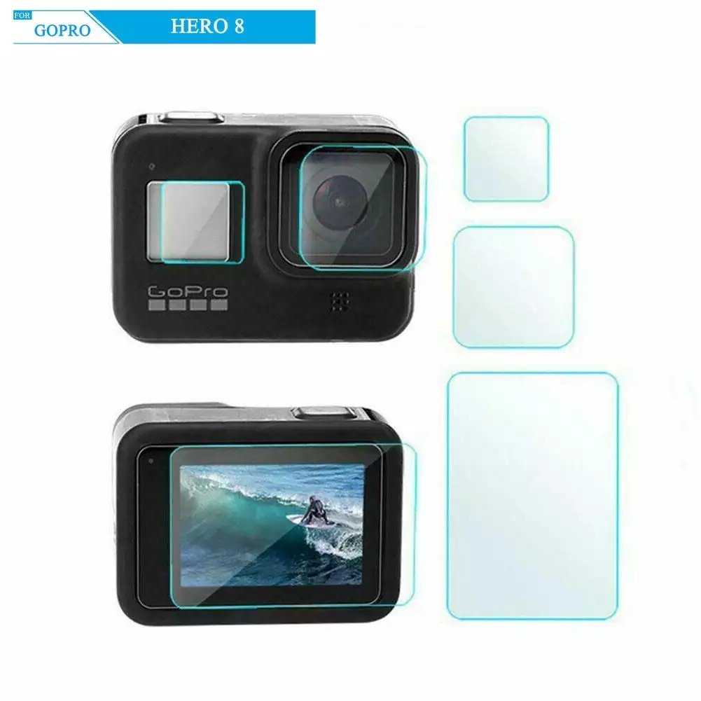 Bộ 3 miếng dán cường lực cho gopro 8