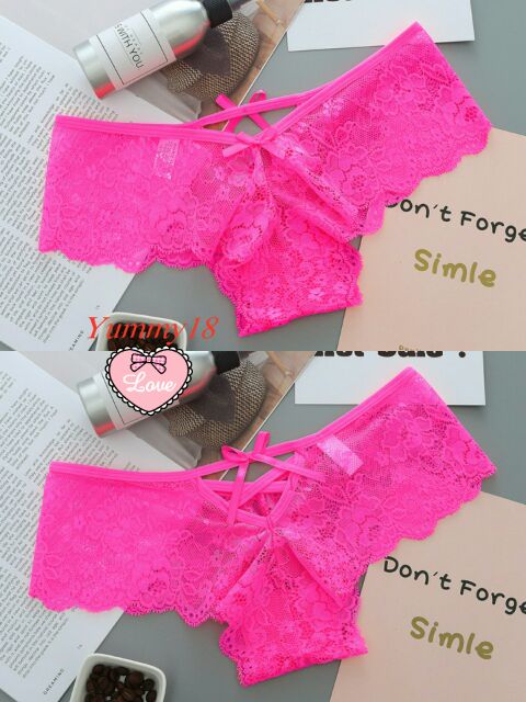 Quần chip ren sexy đan dây lưng 8032