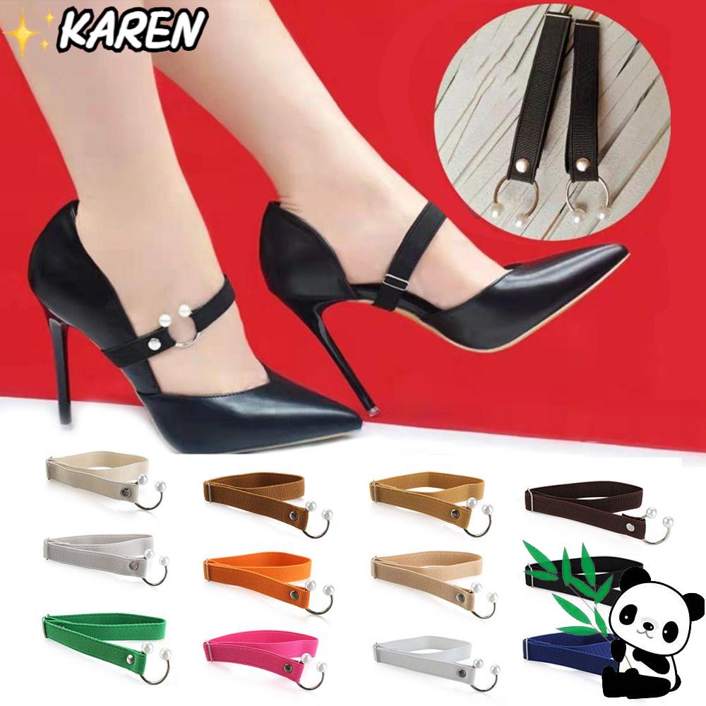 Dây Đai Khóa Giày Cao Gót Co Giãn Chống Trượt