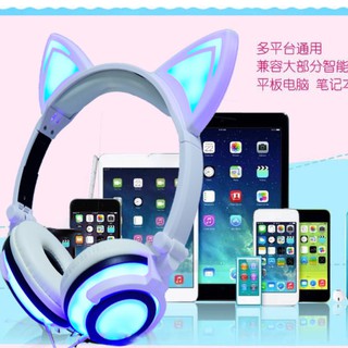 Tai nghe mèo TTLIFE phiên bản sáng viền