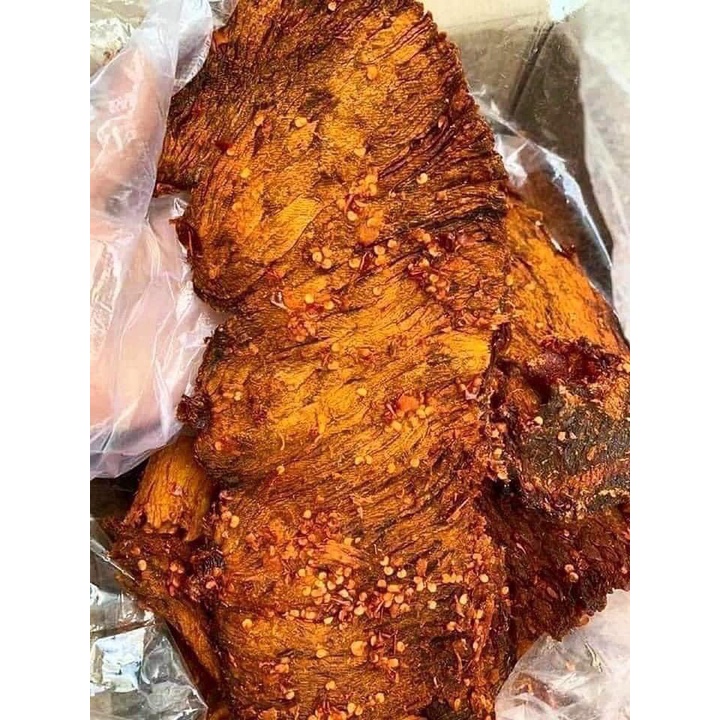 KHÔ BÒ MIẾNG mềm Hồng Ngự, hủ pet 250gr