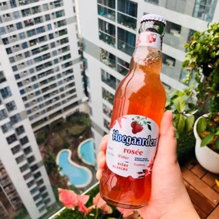 Bia hoa quả Hoegaarden Rosee 3% thùng 24 chai