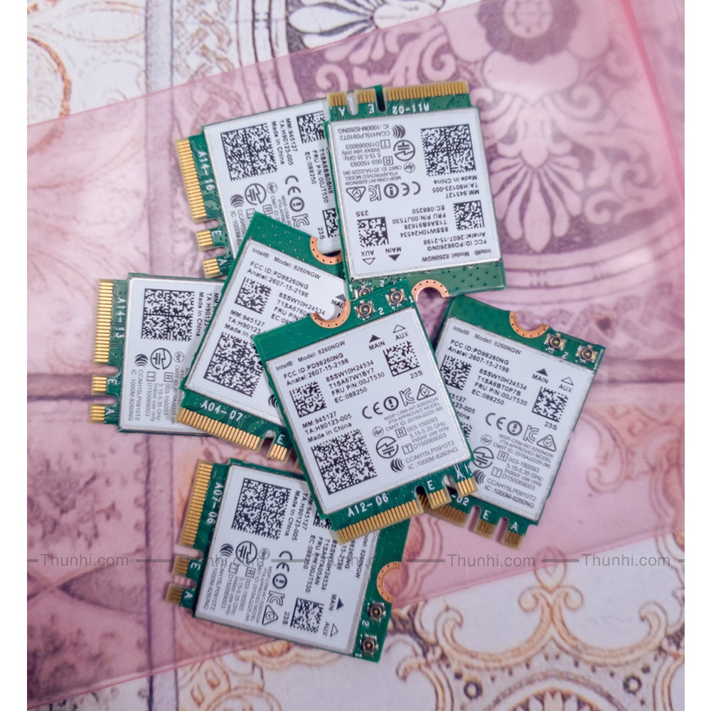 Card WiFi AC Intel 8260NGW AC 2.4G 5G, Bluetooth 4.2