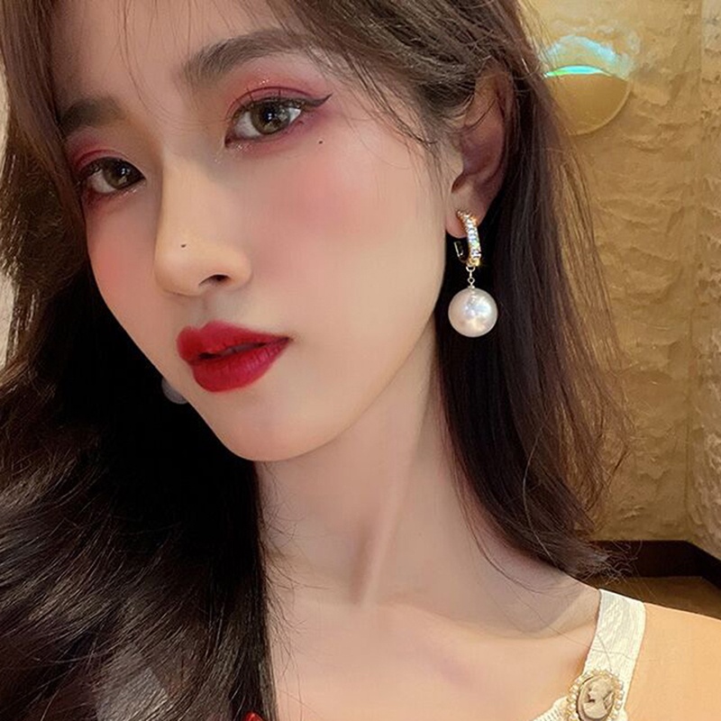 Bông Tai Ngọc Trai Thời Trang Nữ Tính