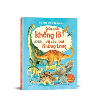 Sách - Big book of big dinosaurs – Cuốn sách khổng lồ về các loài khủng long