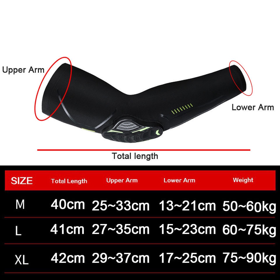 GTUBIKE 1 cái Đệm Khuỷu Tay Dạng Nén Bảo Vệ Khuỷu Tay Khi Chơi Thể Thao