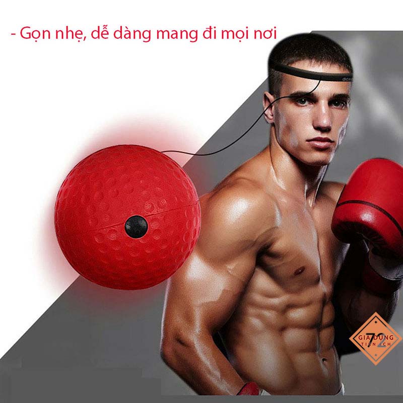 Bóng Tập Luyện Boxing 100% [BÓNG PHẢN XẠ]