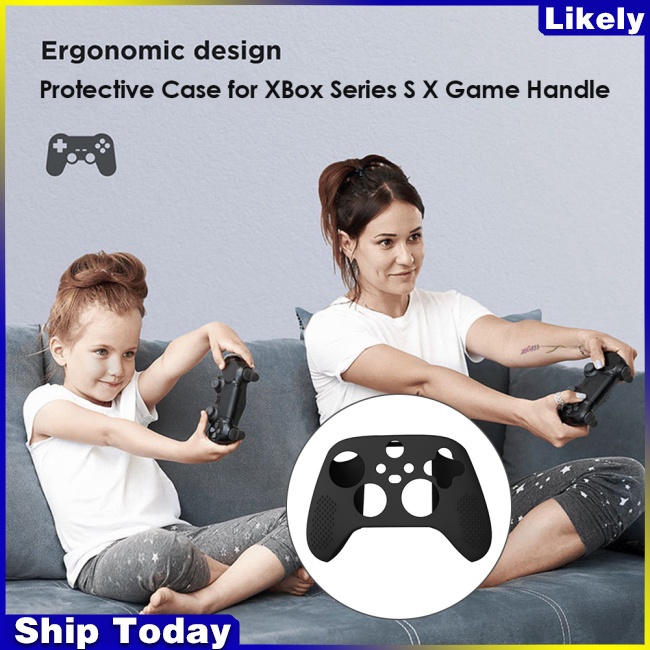 Vỏ Bọc Silicon Mềm Chống Trượt Bảo Vệ Tay Cầm Chơi Game Xbox Series X S